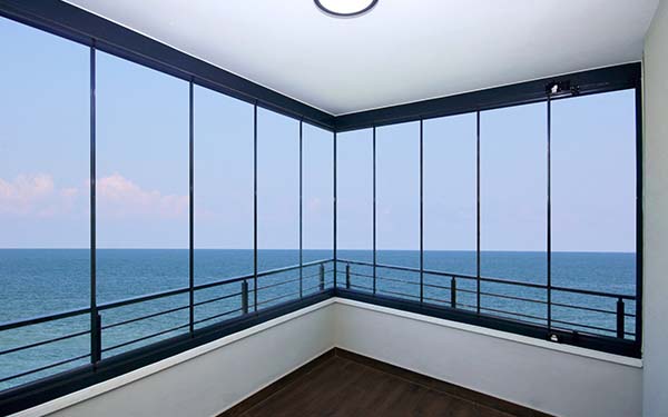 katlanır cam balkon sistemi